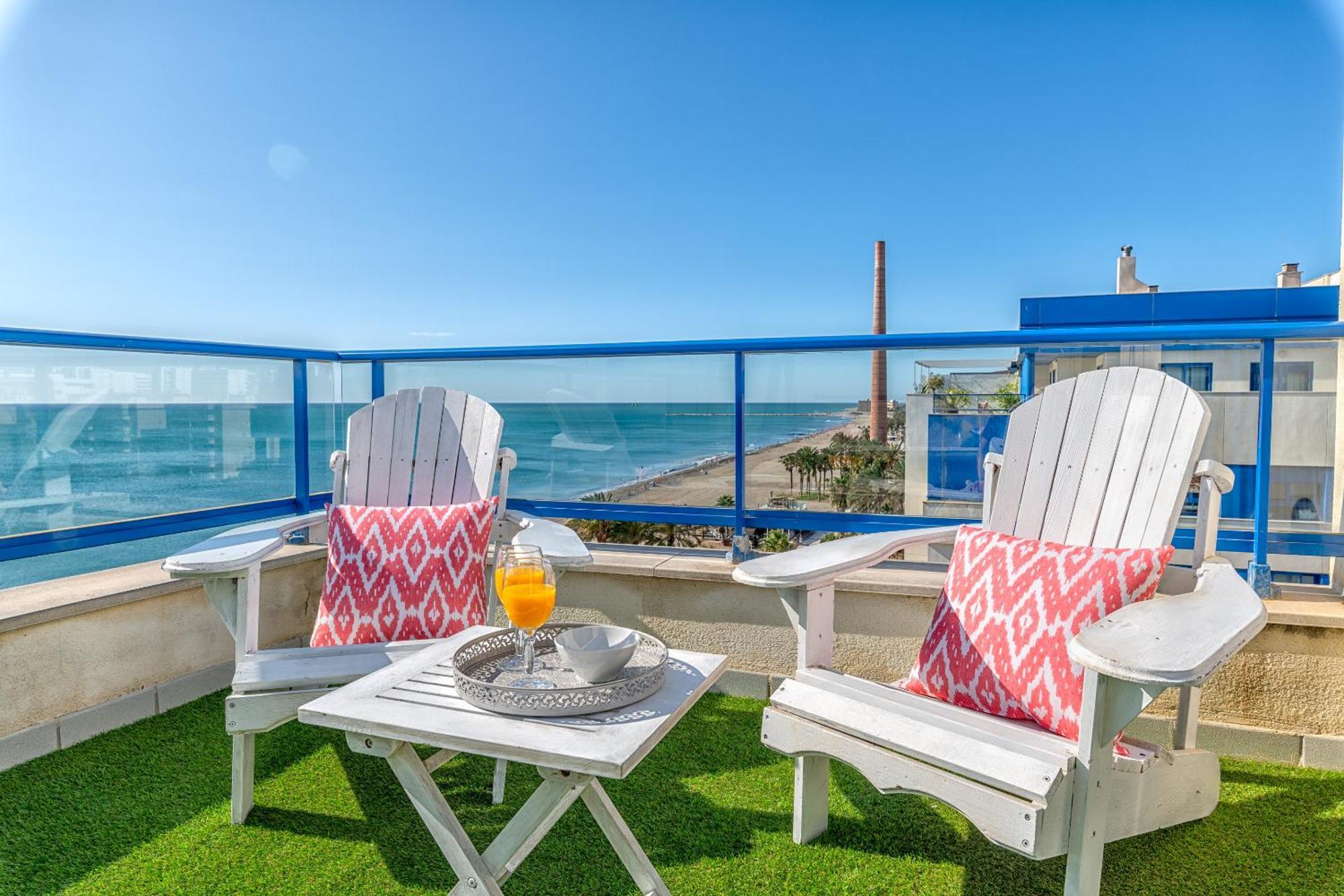 Апартаменти Iloftmalaga Atico Pacifico 19 B Екстер'єр фото